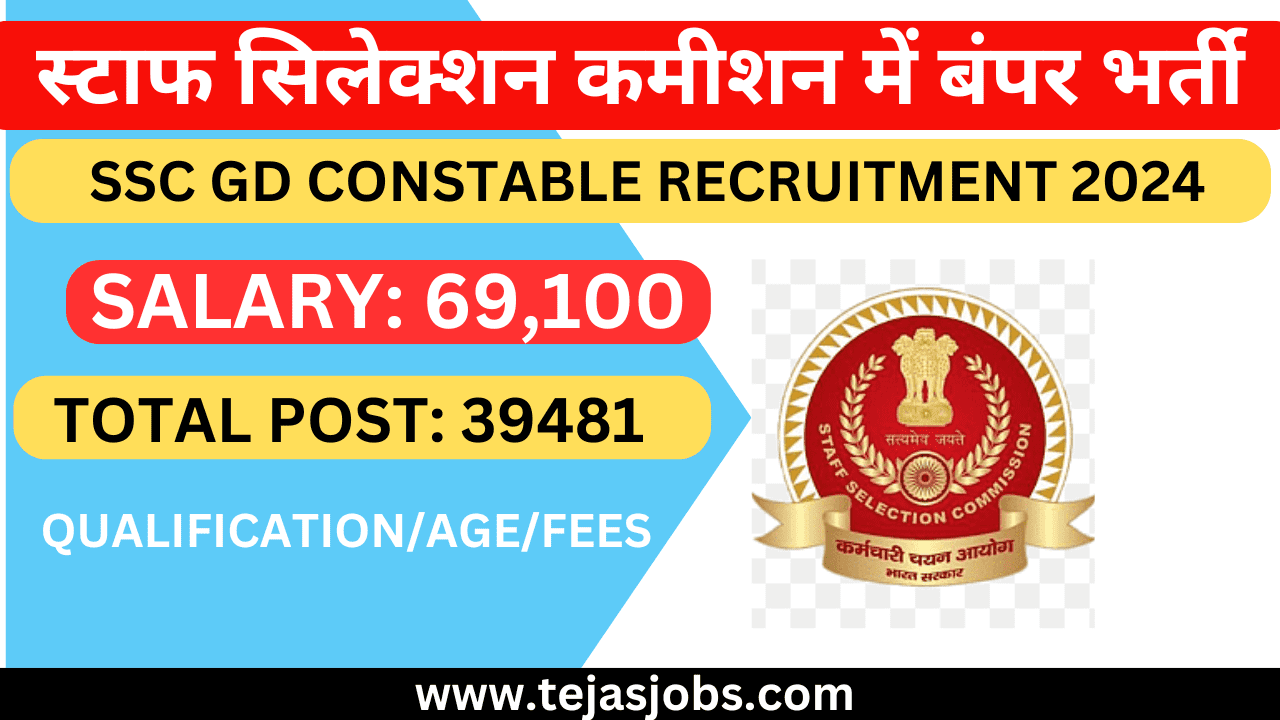 SSC GD Recruitment 2024