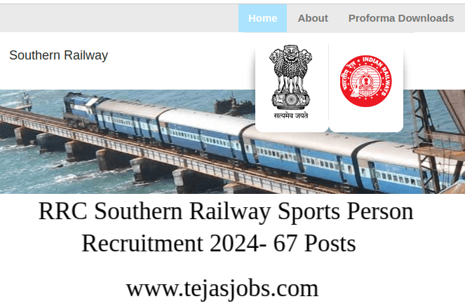 RRC Southern Railway Sports Person Recruitment 2024