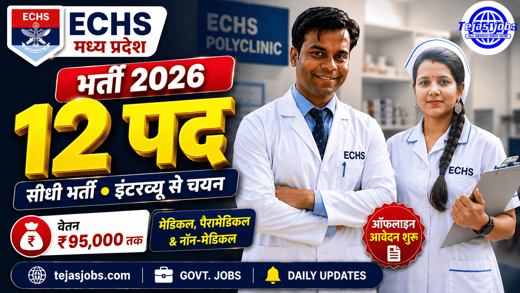 MP ECHS Recruitment 2026