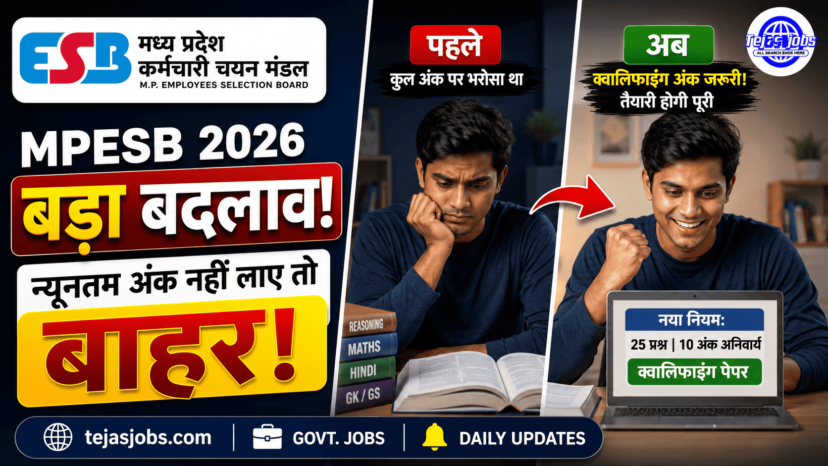 MPESB New Exam Rules 2026