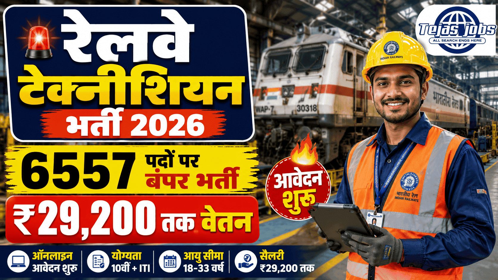 Railway RRB Technician Recruitment 2026