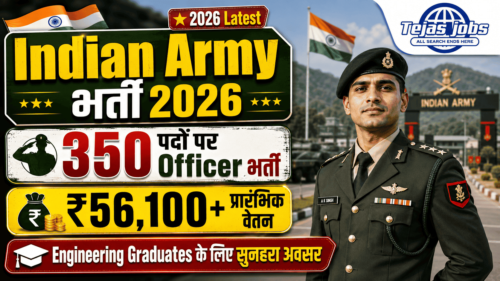 Indian Army SSC Technical Men Recruitment 2026